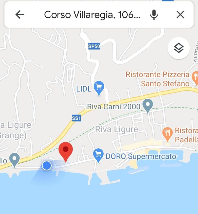 Apartamento Il Timone Riva Ligure Exterior foto